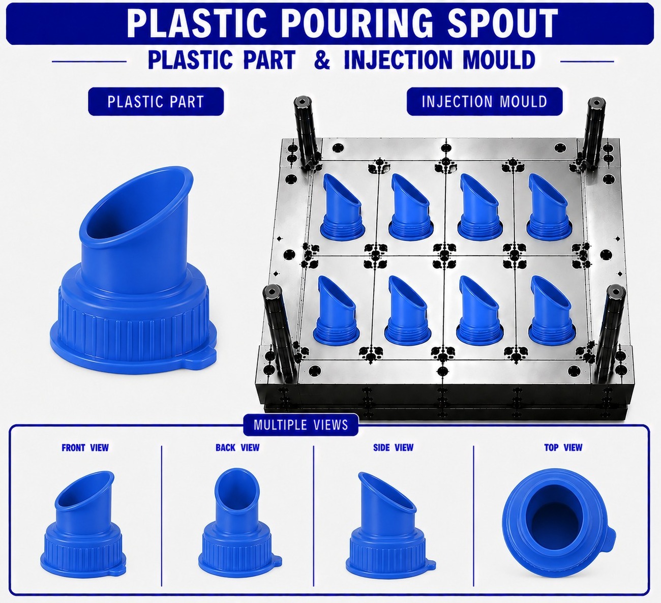 Plastic Pouring Spout Mould and Moulding Service